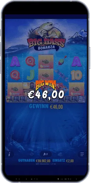 Big Bass Bonanza big win