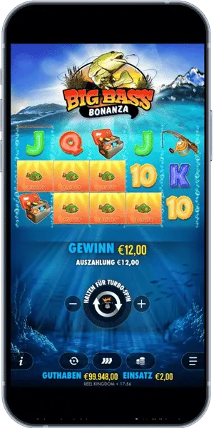 Big Bass Bonanza gewinn 12 EUR