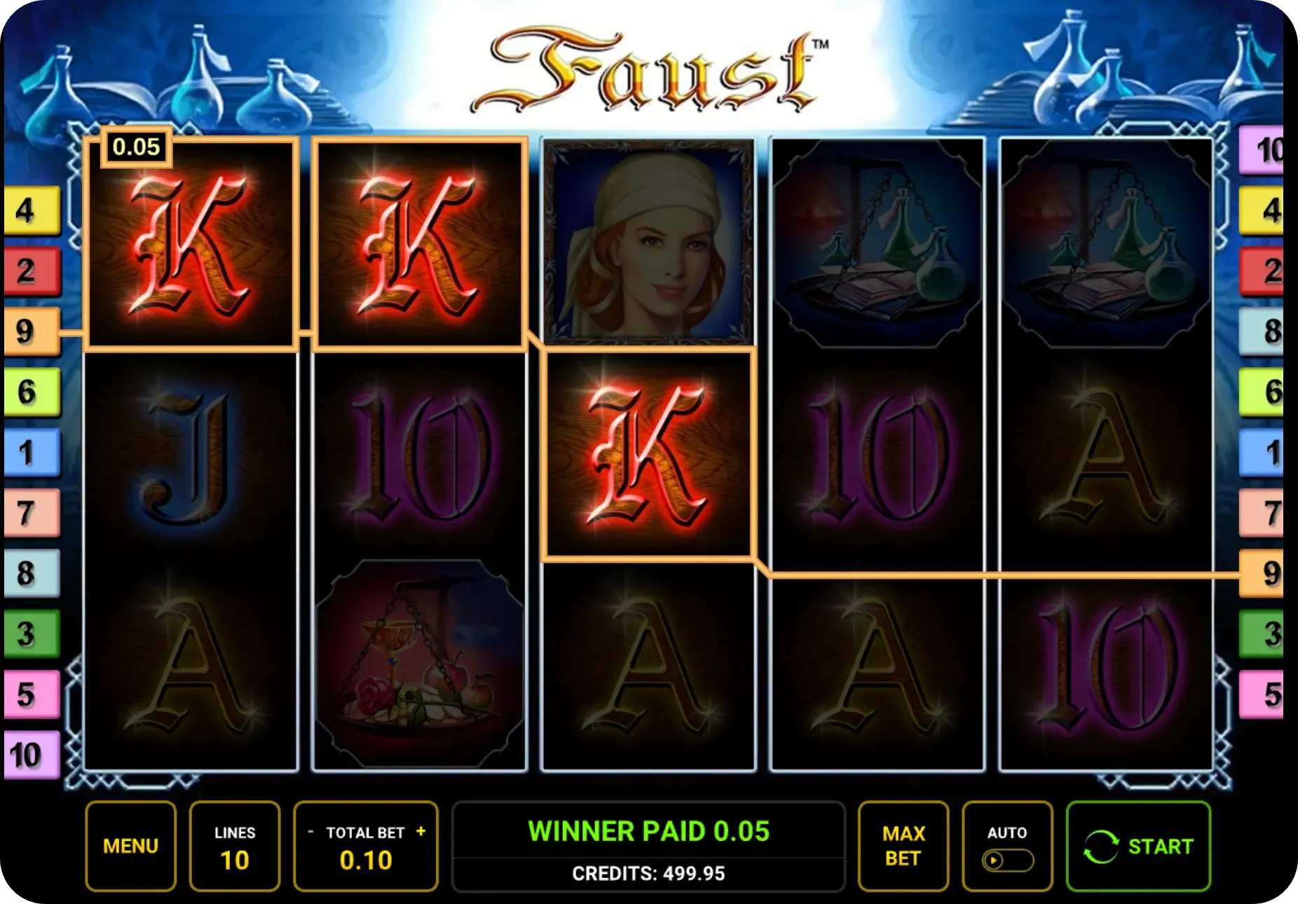 Faust Game Screen 3