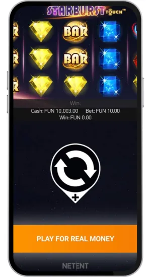 Starburst Mobile Win