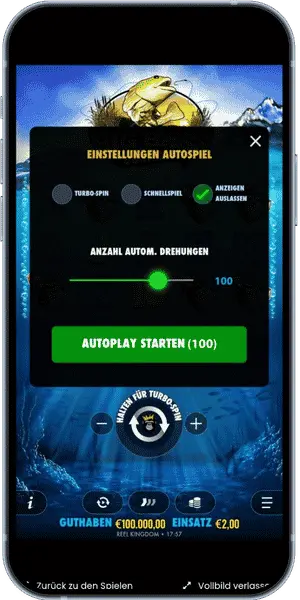Big Bass Bonanza Autoplay konfigurieren