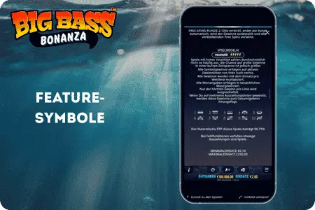 Big Bass Bonanza casino Feature-Symbole und ihre Funktionen