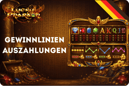 Lucky Pharaoh Gewinnlinien und Auszahlungen