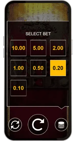 Lucky Pharaoh slot Automatische Drehungen einstellen