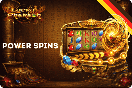 Lucky Pharaoh Power Spins und Bonusfunktionen