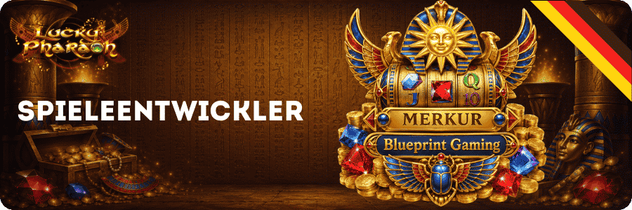Lucky Pharaoh MERKUR und Blueprint Gaming