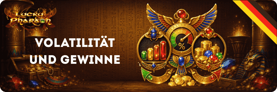 Lucky Pharaoh RTP, Volatilität und Gewinne